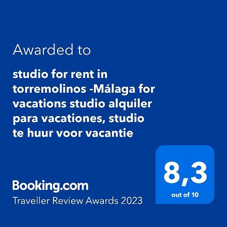 Apartament Studio For Rent In Torremolinos -Malaga For Vacations Studio Alquiler Para Vacationes, Studio Te Huur Voor Vacantie Calle Rio Mesa 5 Zewnętrze zdjęcie